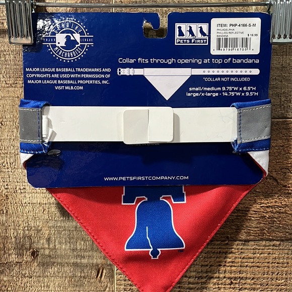 Philadelphia Phillies reversible reflective bandana - Picture 3 of 4